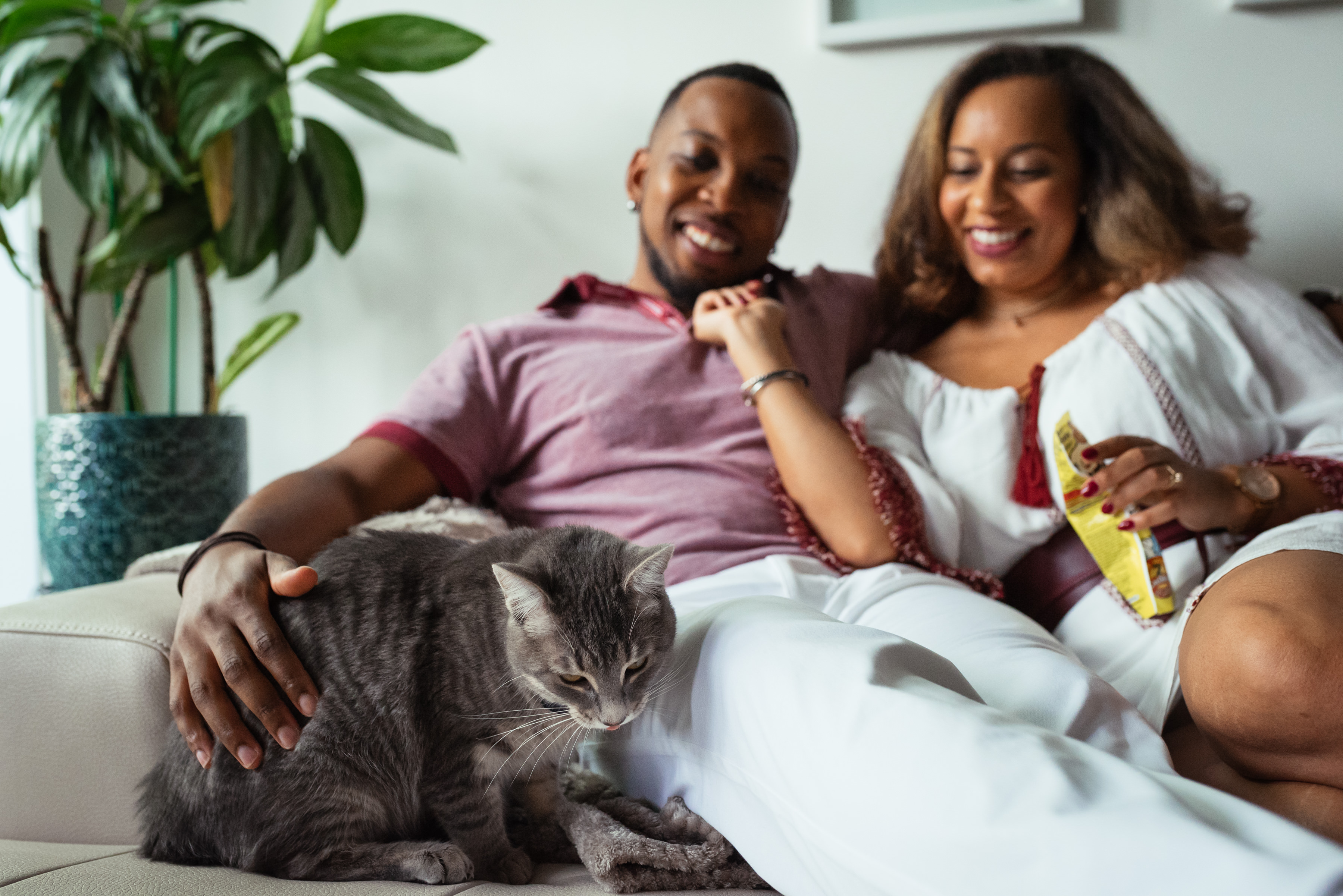 Engagement photos with cats 02